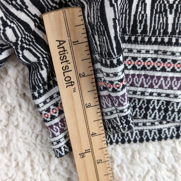 Dalia* Women's Multicolor BOHO 4 Pocket Hidden Closure High Waist Shorts~ Size 8 - Picture 9 of 12